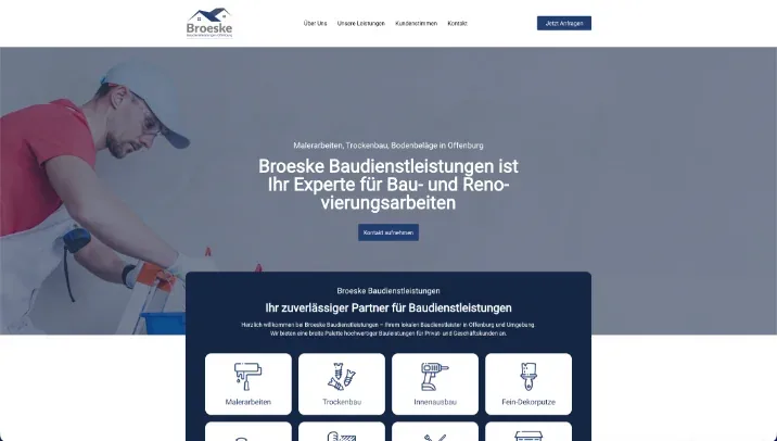 Website broeske-offenburg.de – von uns gebaut